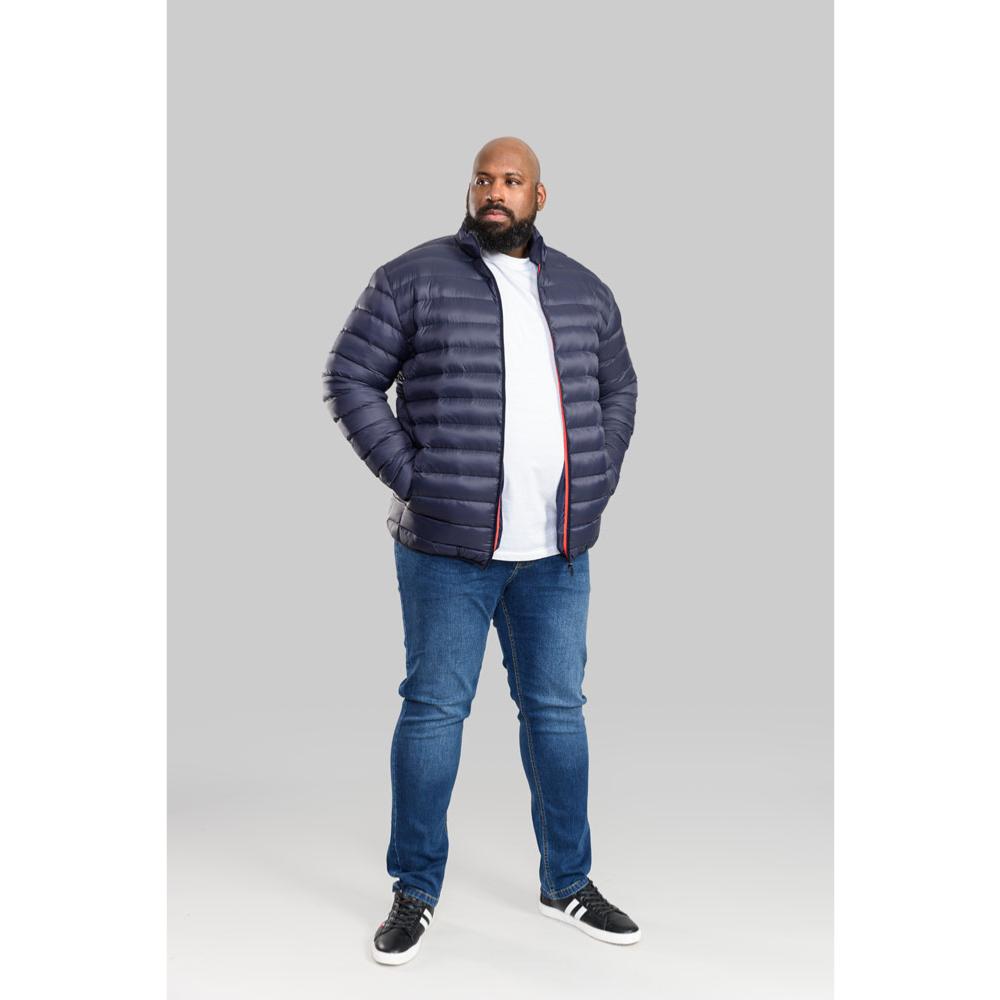 D555 ROWLAND PUFFER JACKET NAVY