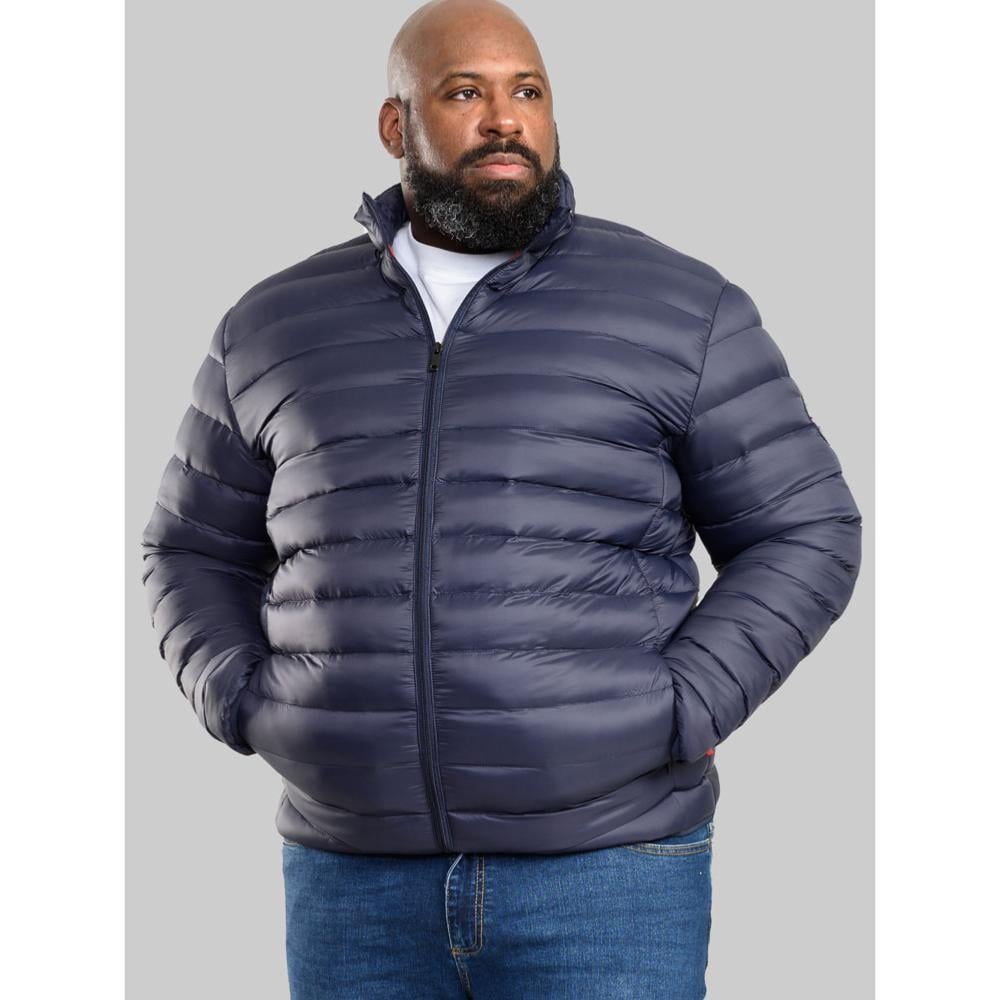 D555 ROWLAND PUFFER JACKET NAVY