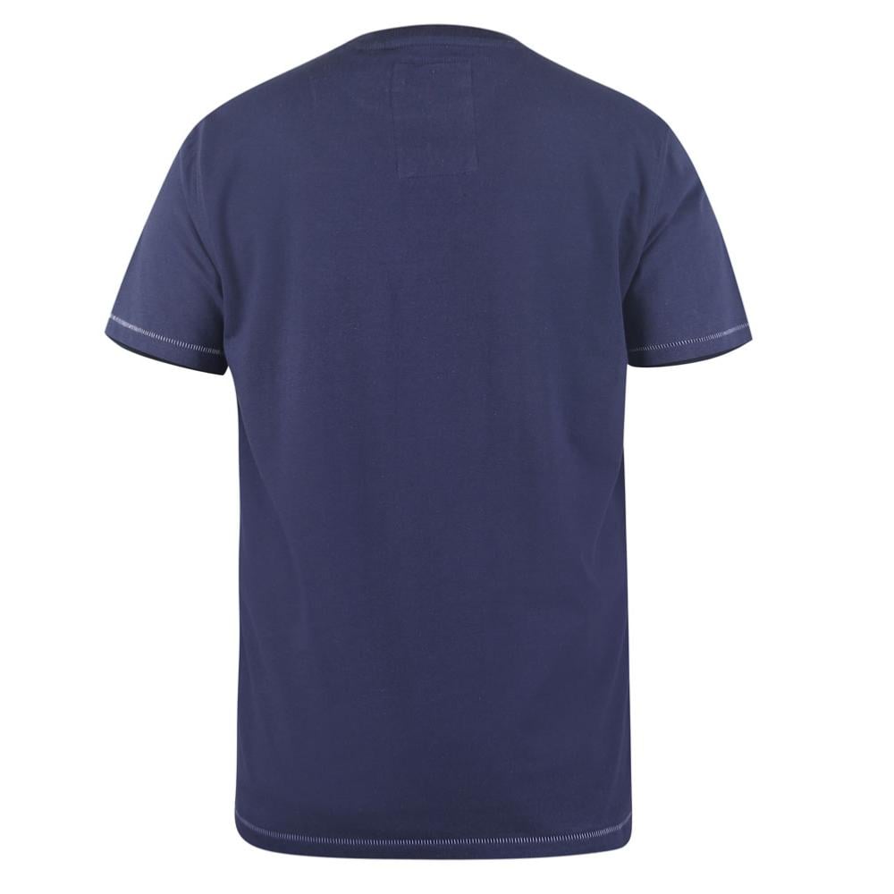D555 WINTERTON OFFICIAL LICENSED VW CAMPERVAN TEE SHIRT NAVY