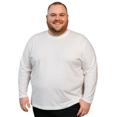 ESPIONAGE LONG SLEEVE TEE SHIRT WHITE