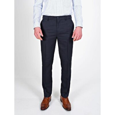 FARAH Mens Flex Waist Big Size Trousers Navy