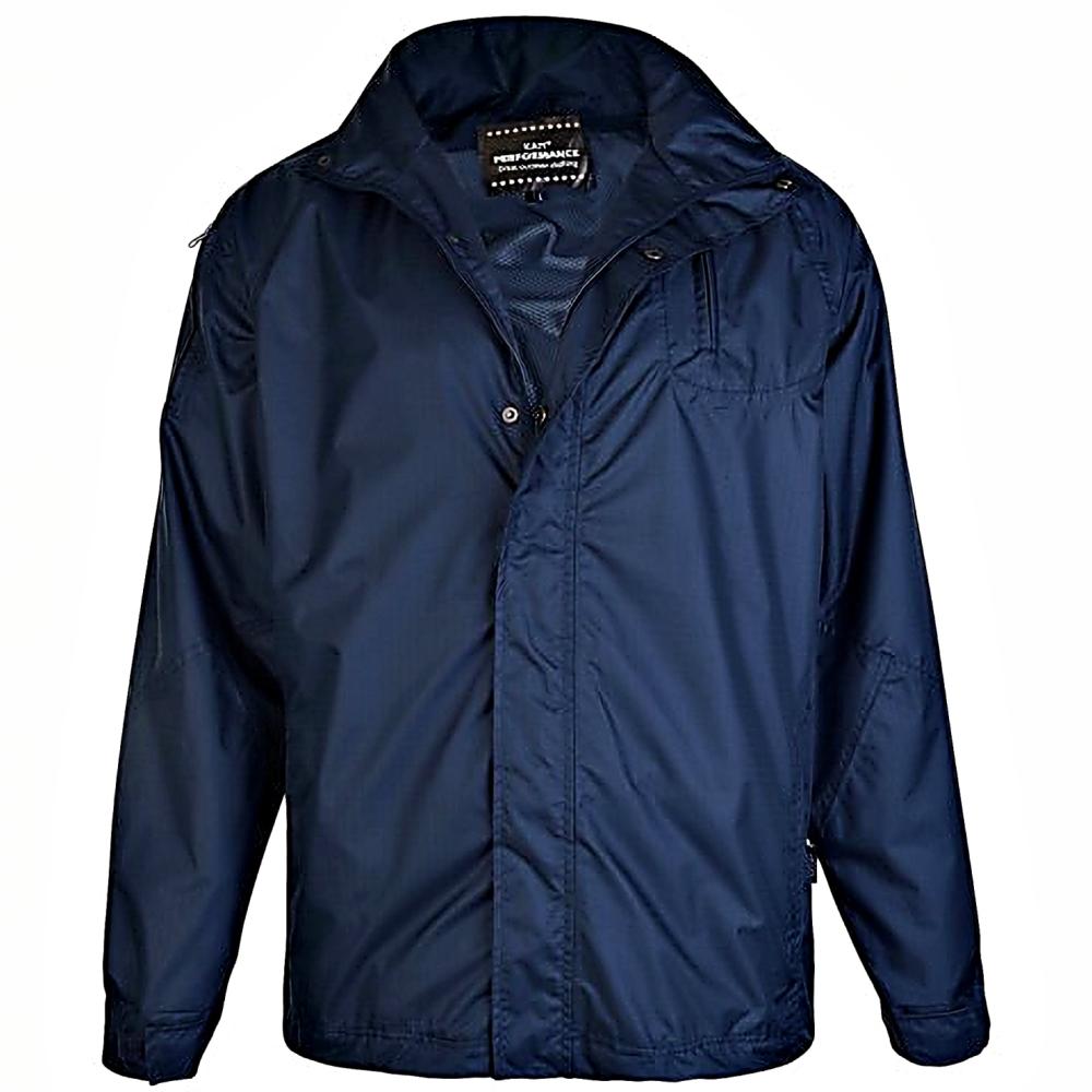 KAM WATERPROOF BREATHABLE LIGHTWEIGHT JACKET NAVY KV01