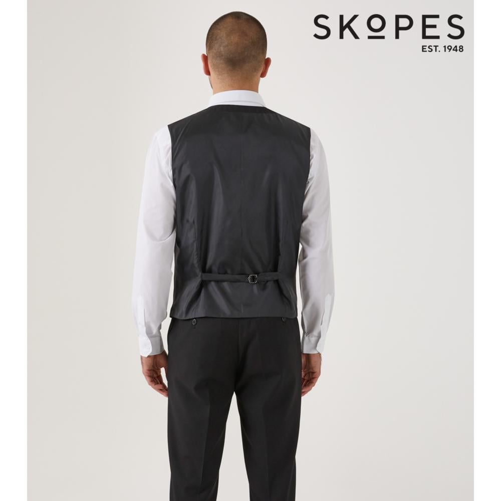 SKOPES ROMULUS LYFCYCLE SUIT RANGE WAISTCOAT BLACK