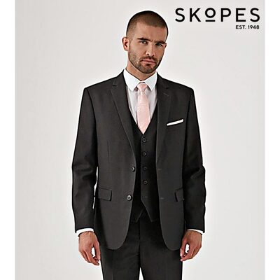 ROMULUS CHARCOAL - SKOPES LYFCYCLE SUIT JACKET GREY