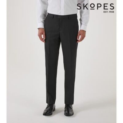 ROMULUS CHARCOAL - SKOPES LYFCYCLE SUIT TROUSERS GREY