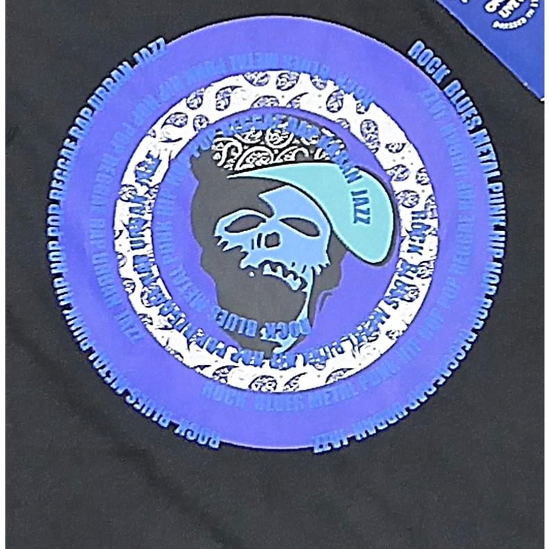 METAPHOR MUSIC PRINT T-SHIRT BLACK 5XL