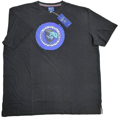 METAPHOR MUSIC PRINT T-SHIRT BLACK