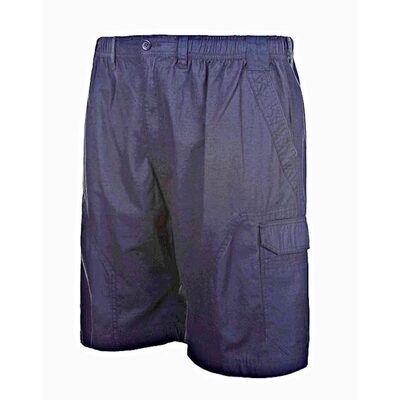 Espionage Mans Big Cargo Shorts Navy ST042
