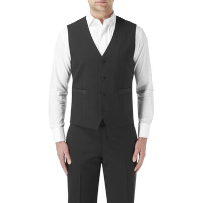 SKOPES SALE -LATIMER EVENING DRESS WAISTCOAT BLACK