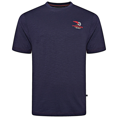 KAM LEGENDARY RACING SLUB COTTON TEE NAVY
