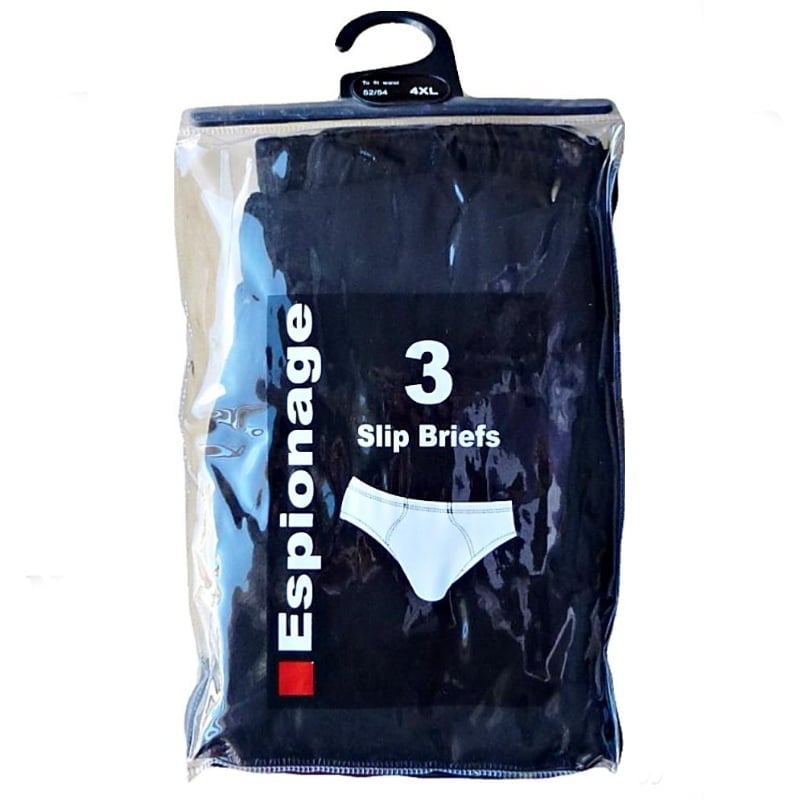Espionage 3 Pack Cotton Lycra Briefs U002