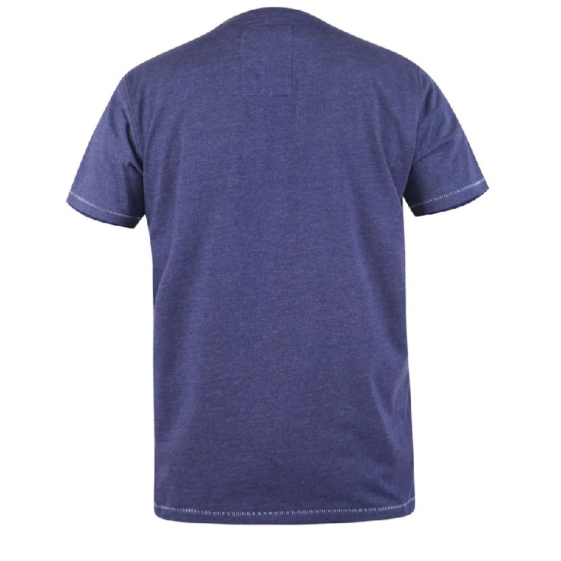 D555 ANGLIA OFFICIAL LICENSED VW CAMPERVAN PRINT T-SHIRT TAKE IT EASY NAVY