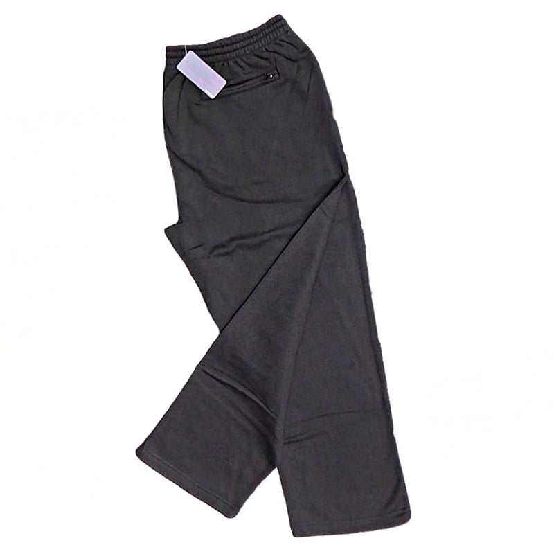 KAM LIGHTWEIGHT CARGO JOG PANTS BLACK KBS232
