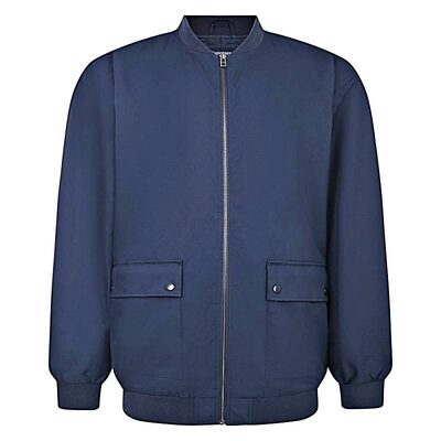 ESPIONAGE OXFORD BLOUSON JACKET NAVY