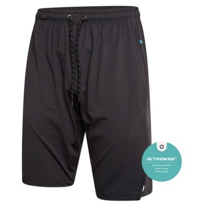 KAM Active Performance Shorts in Dark Charcoal feature a superior 4-way stretch