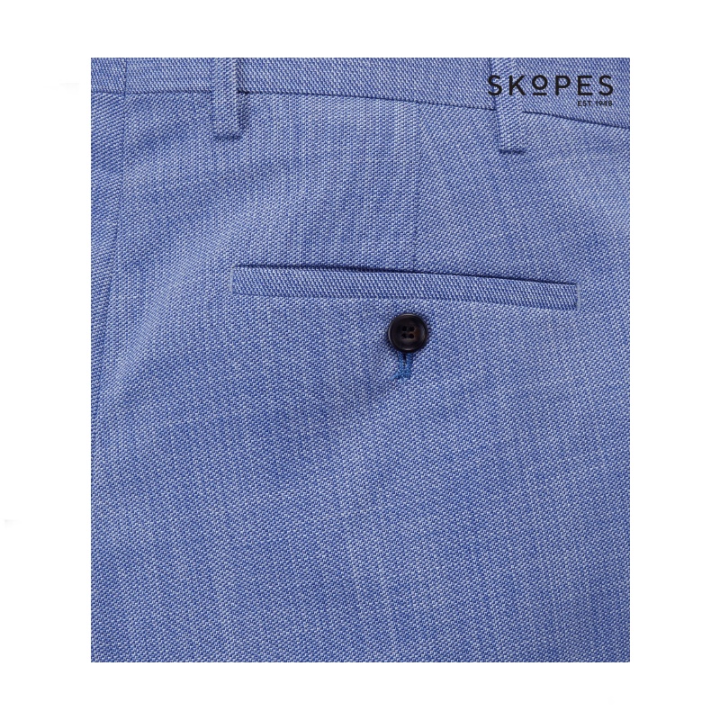 Skopes Redding Big Mans Stretch Trousers Blue