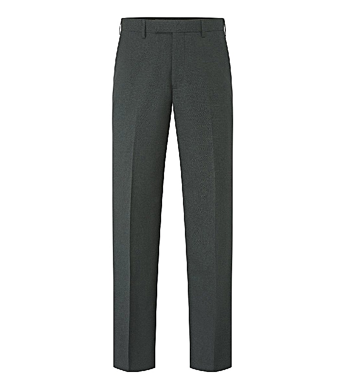 SKOPES HARCOURT TEXTURED TWEED EFFECT TROUSERS GREEN