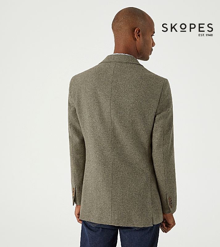 SKOPES INGRAM TWEED STYLE JACKET SAGE