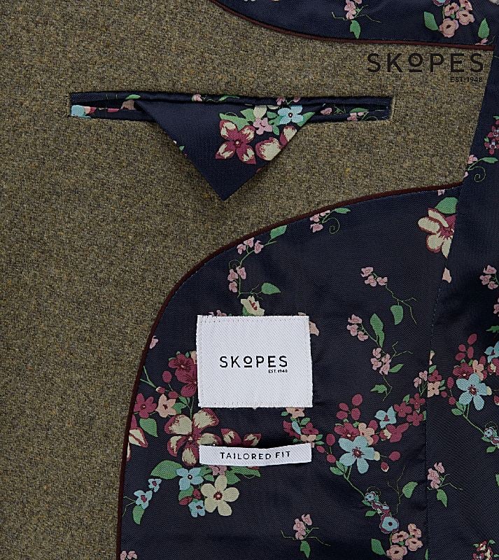 SKOPES INGRAM TWEED STYLE JACKET SAGE