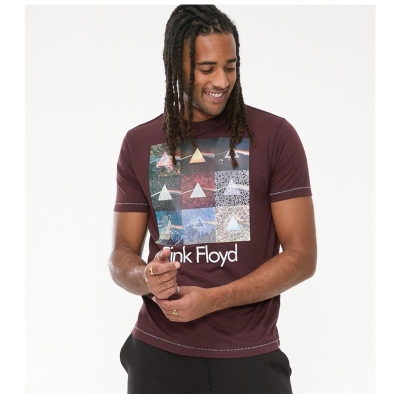 D555 Mens Official Pink Floyd Big T-Shirt Division