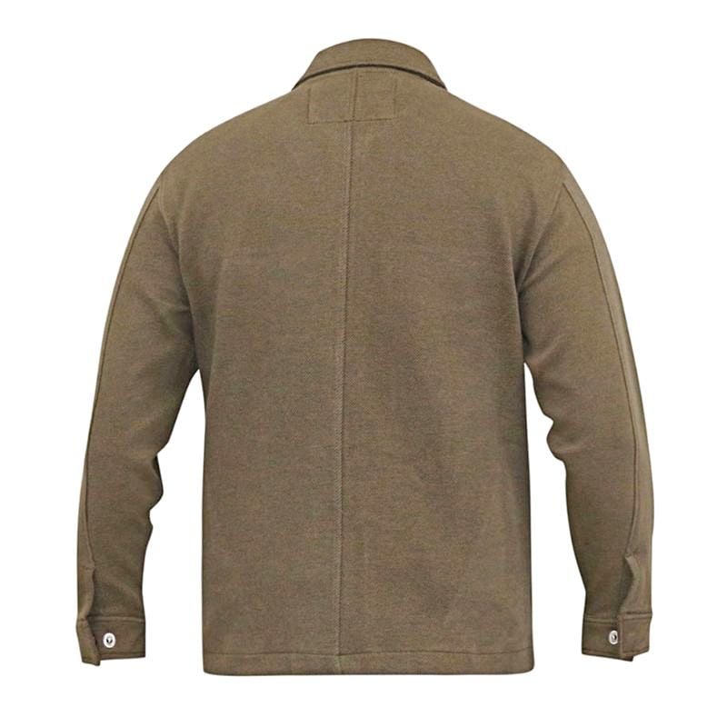 D555 LODI STRETCH ZIP THROUGH JACKET WITH PATCH POCKETS