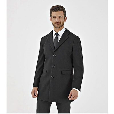 SKOPES FAIRLOP BLACK OVERCOAT