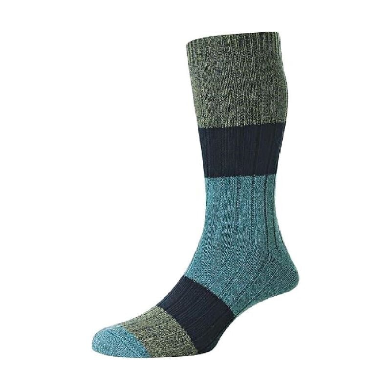 HJ HALL CHUNKY COTTON RICH SOCKS NAVY HJ HALL CHUNKY COTTON RICH SOCKS NAVY