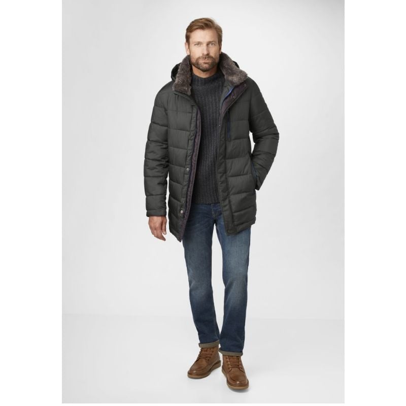 REDPOINT RAFFY Mens Big Padded Parker with detachable hood OLIVE