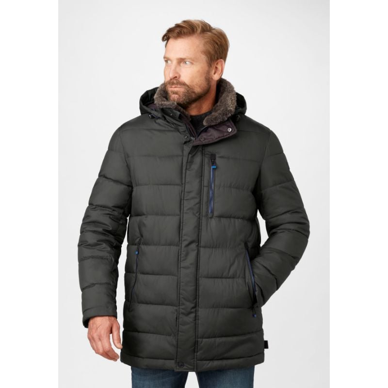 REDPOINT RAFFY Mens Big Padded Parker with detachable hood OLIVE