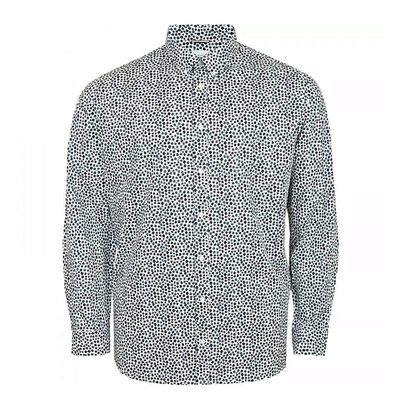 BEN SHERMAN LONG SLEEVE DITZY FLORAL PRINT SHIRT