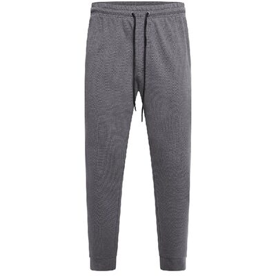 KAM Textured Interlock Jog Pants Charcoal KBS240