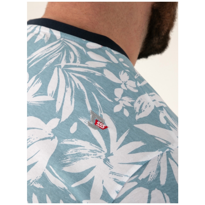 D555 SHOREHAM Big Mens Venice Beach Short Sleeve T-Shirt